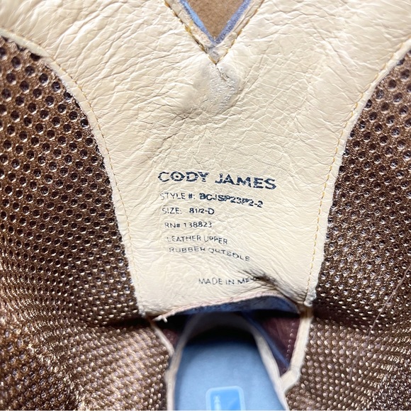 CODY JAMES MEN'S HOVERFLY WESTERN PERFORMANCE BOOTS - ROUND TOE Size 8.5D - Picture 9 of 10